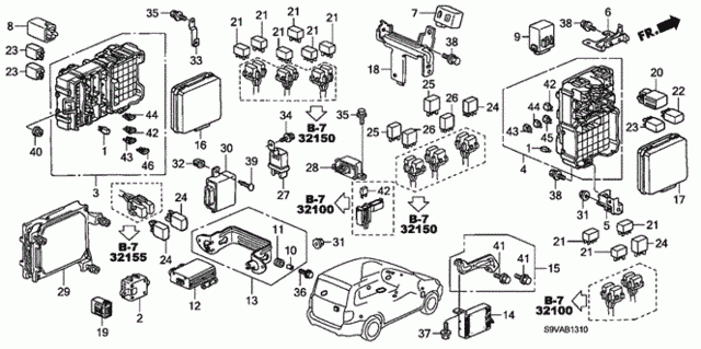 05 Honda Pilot Fuse Box Wiring Diagrams