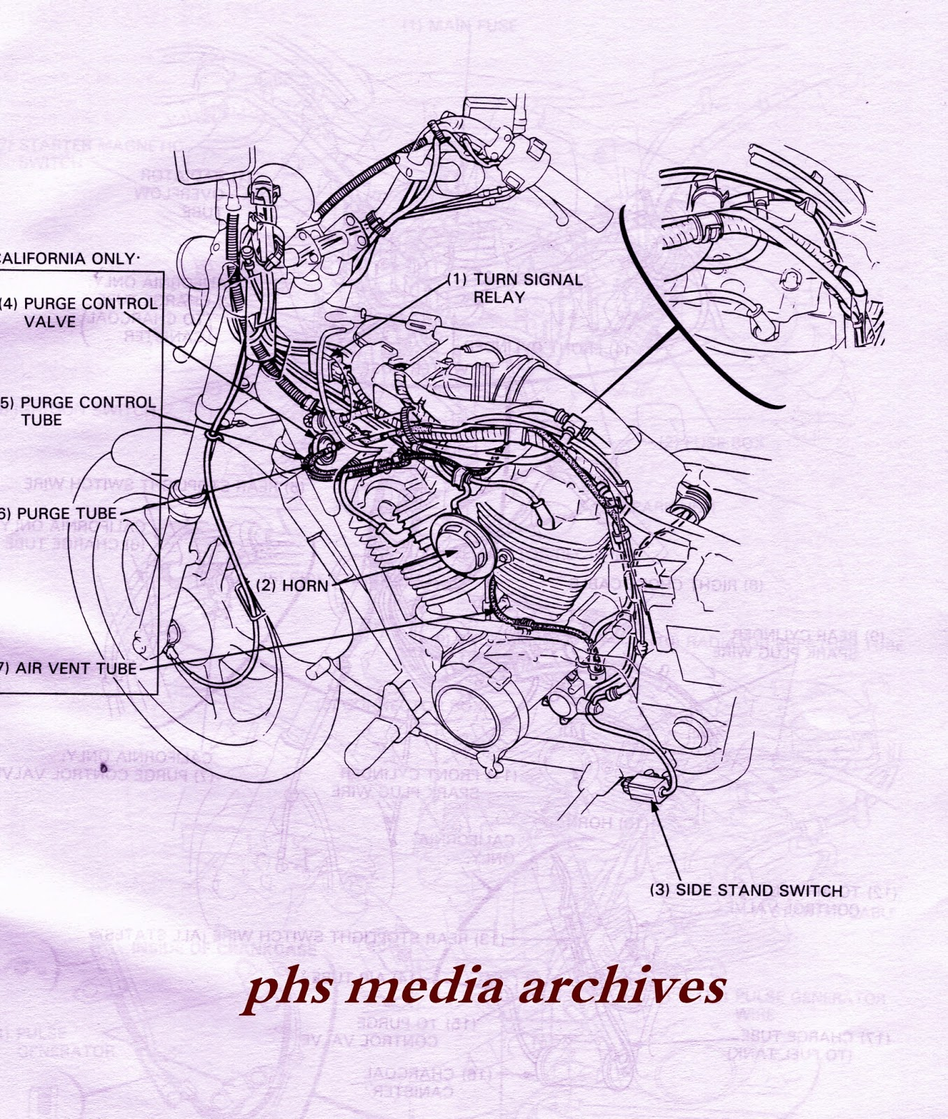 1987 Honda Shadow Ignition Wiring Wiring Diagram Schema