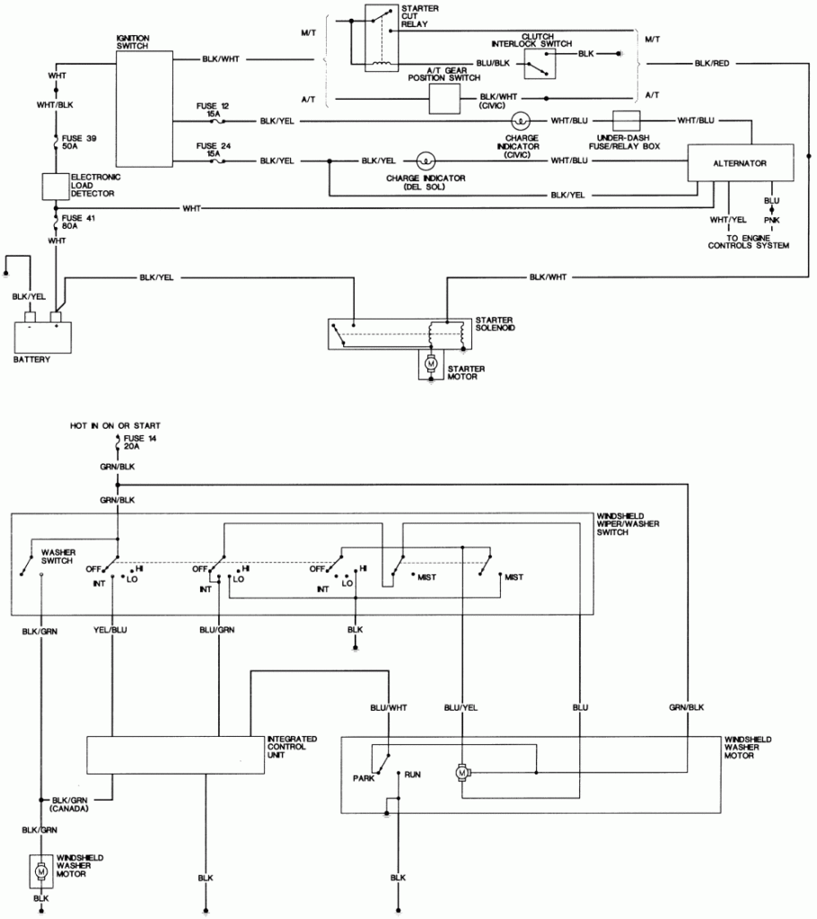 1988 Honda Accord Wiring Diagram Kgt At