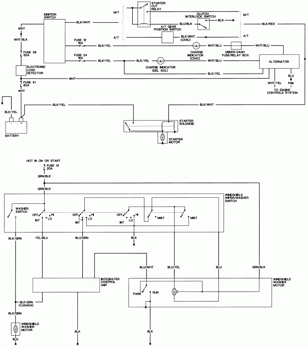 1988 Honda Accord Wiring Diagram Kgt At