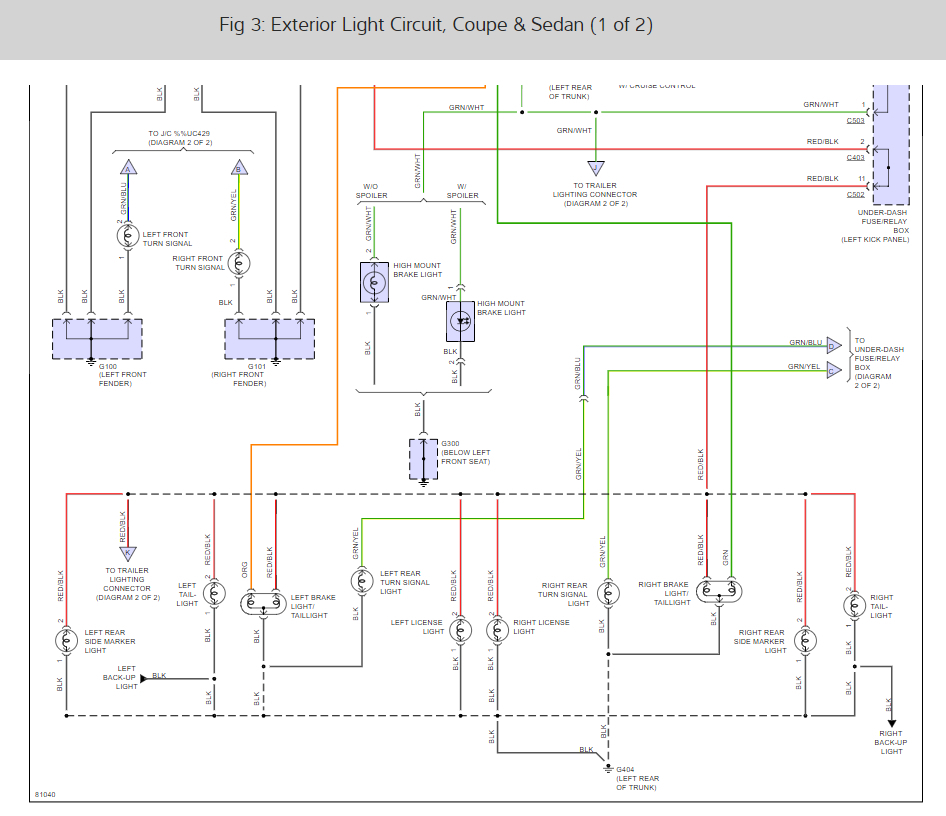 1990 Honda Accord Headlight Wiring Diagram Wiring Diagram