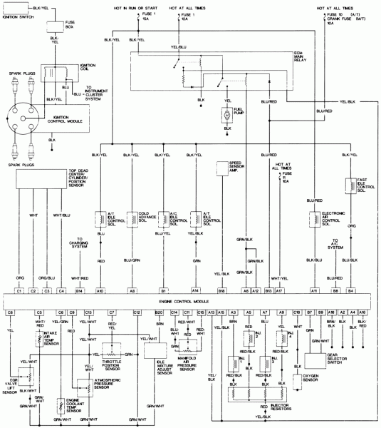 1992 Honda Accord Wiring Diagram Honda Accord Repair Guide Diagram