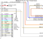 1992 Honda Civic Factory Stereo Wiring Diagram Hondacarsrumor