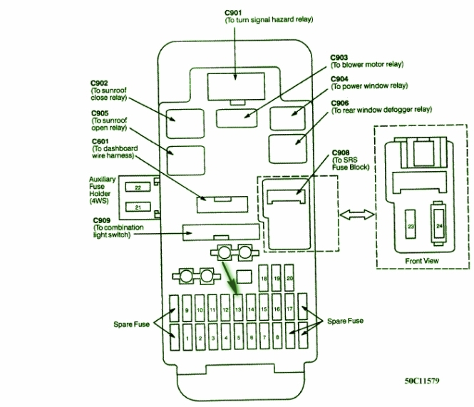 1994 Honda Prelude Wiring Diagram Fuse Box And Wiring Diagram