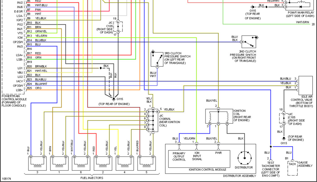 1995 Honda Accord Stereo Wiring Diagram Pictures Wiring Collection