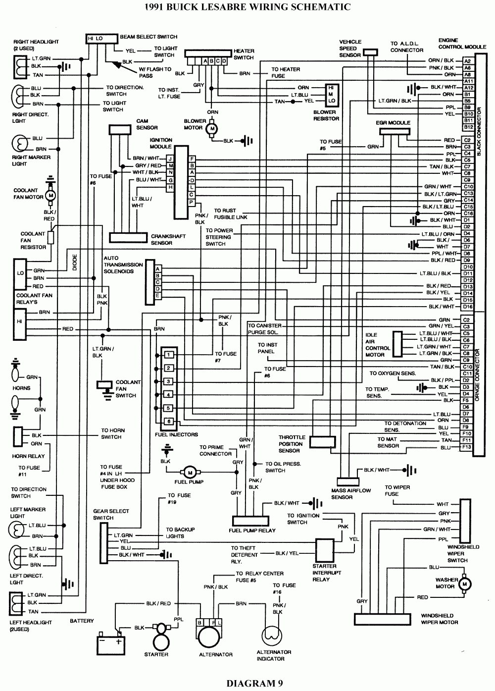 1995 Honda Civic Wiring Diagram 1995 Honda Civic Wiring Wiring 