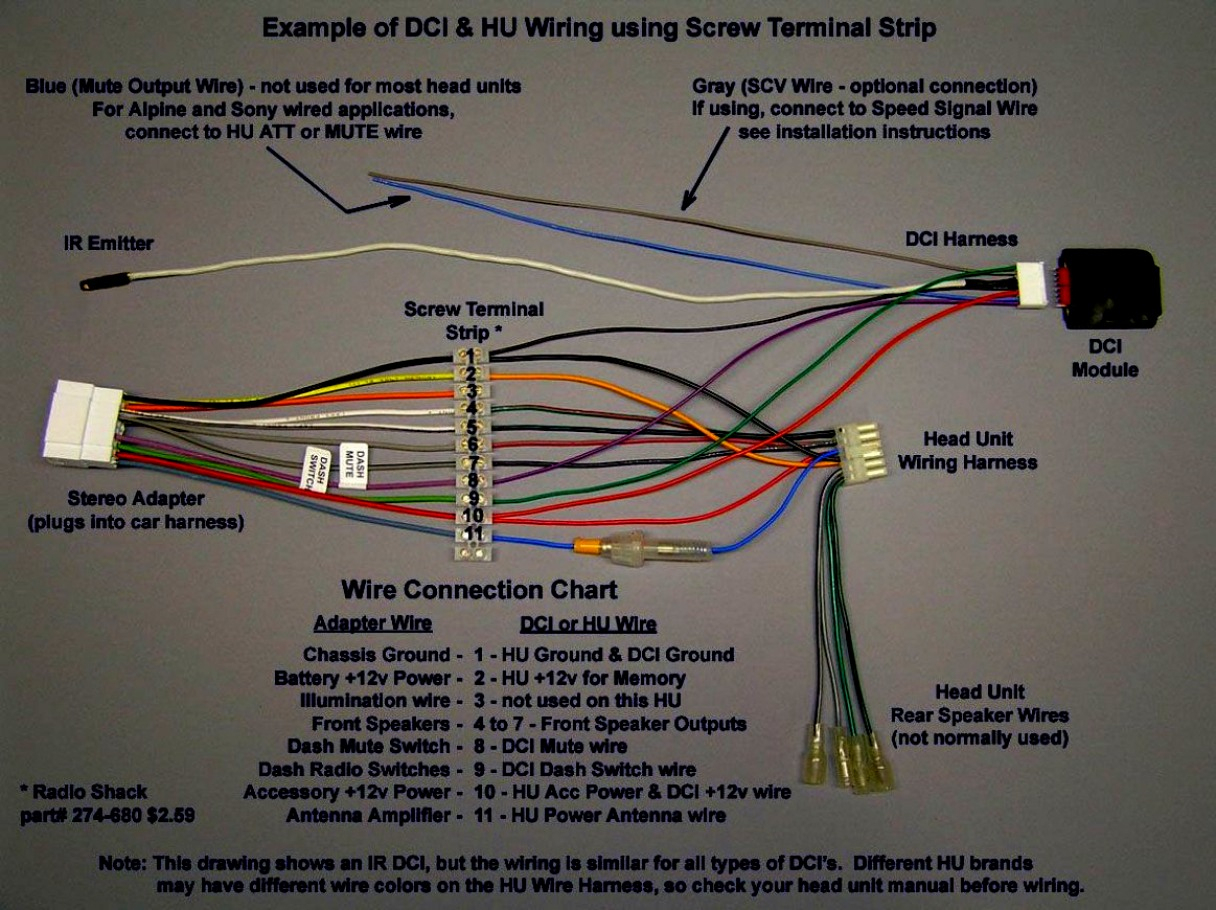 1996 Honda Civic Wiring Diagram Stereo Wiring Diagram For 1996 Honda