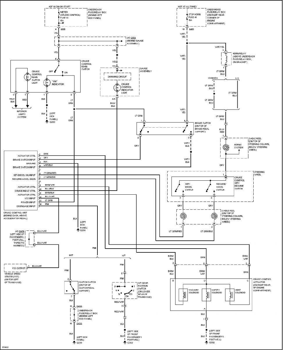 1997 Honda Prelude Headlight Wiring Diagram Wiring Diagram