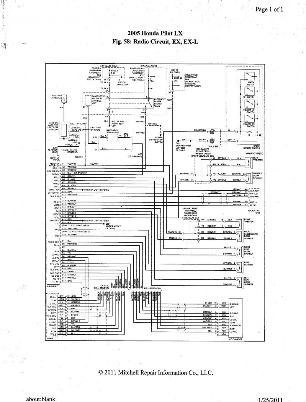 1999 Honda Crv Starter Wiring Schematic And Wiring Diagram