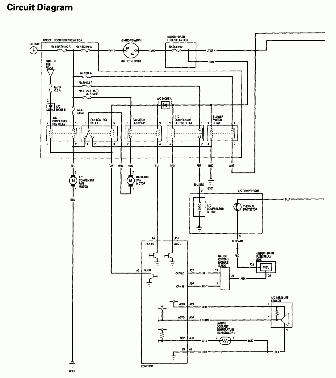 1999 Honda Odyssey Wiring Diagram Wiring Diagram