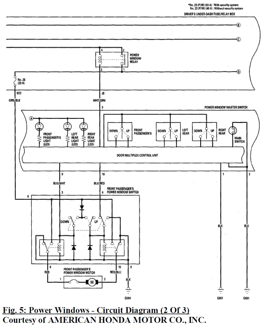 2000 Honda Accord Ignition Switch Wiring Diagram Database Wiring 