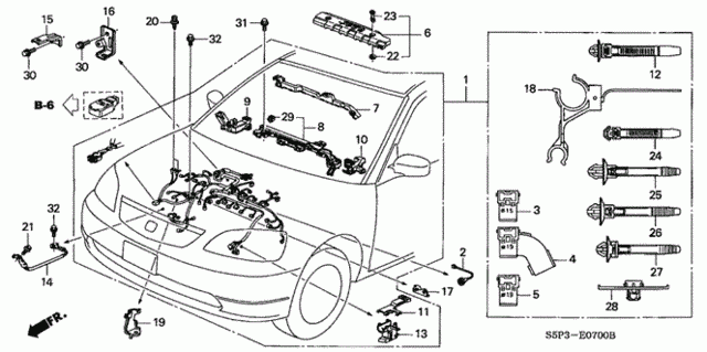 2001 Honda Accord Ignition Switch