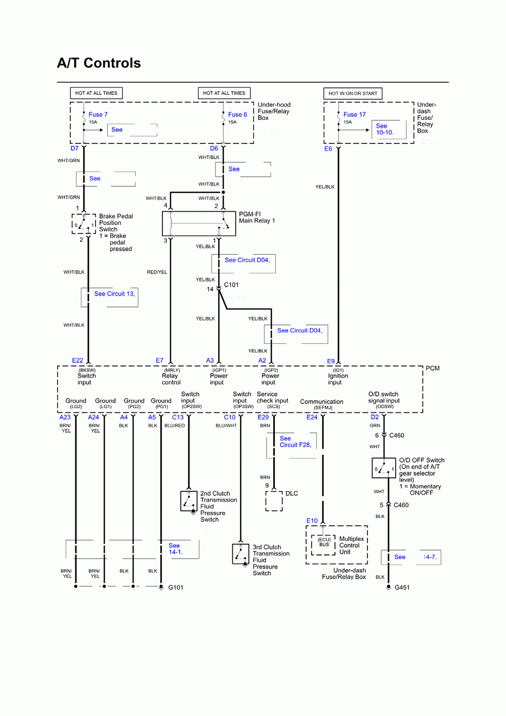 2001 Honda Crv Power Window Wiring Diagram Wiring Diagram