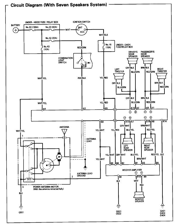 2001 Honda Prelude Wiring Diagram Fuse Box And Wiring Diagram