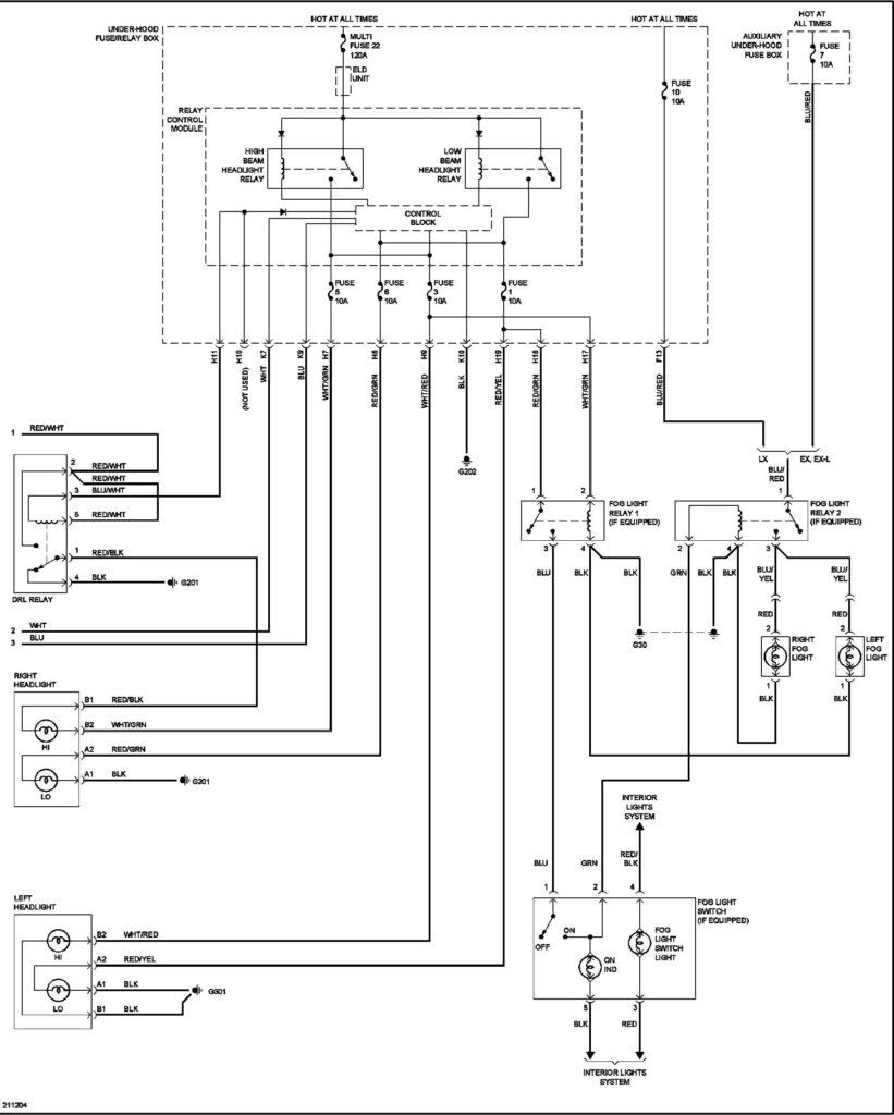 2002 Honda Civic Wiring Schematics In 2021 Engine Diagram Honda 