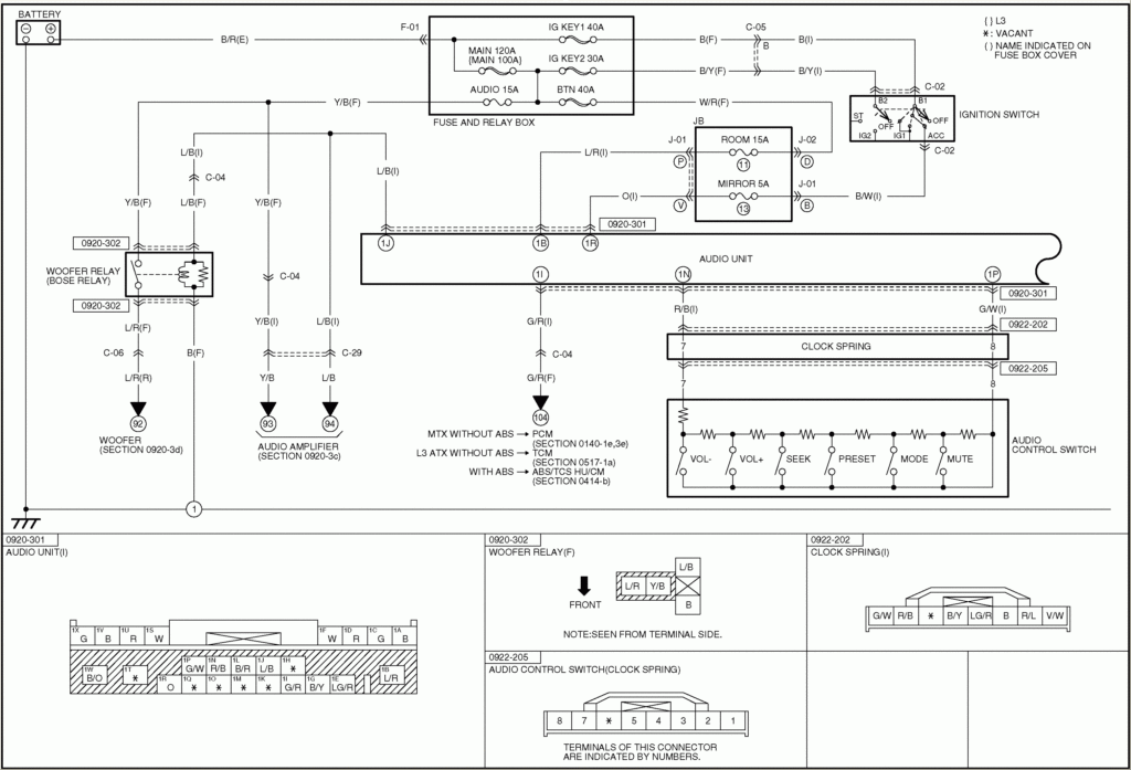 2003 Honda Element Radio Wiring Diagram For Subwoofer Database 