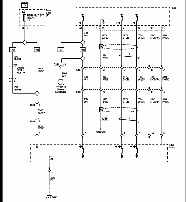 2007 Honda Ridgeline Radio Wiring Diagram