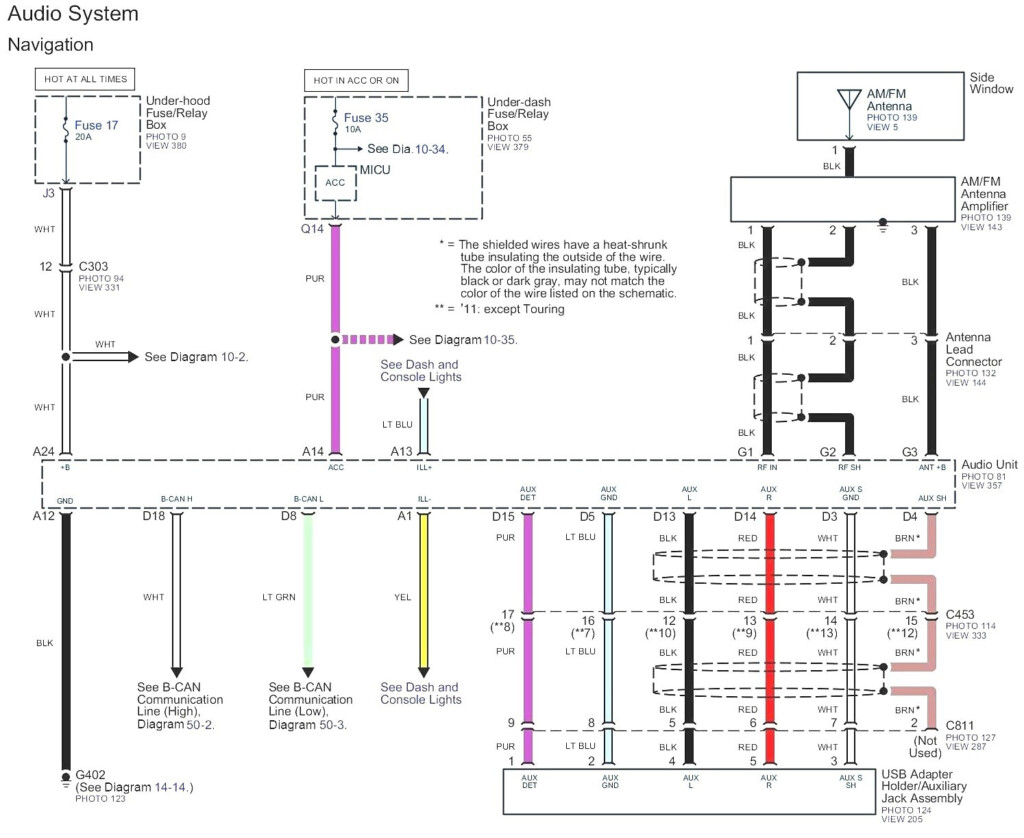 2009 Honda Accord Radio Wiring Diagram Collection