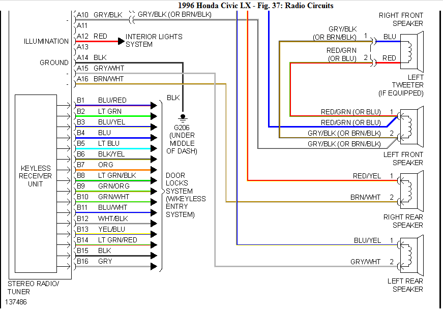 2012 Honda Civic Radio Wiring Diagram Database Wiring Diagram Sample