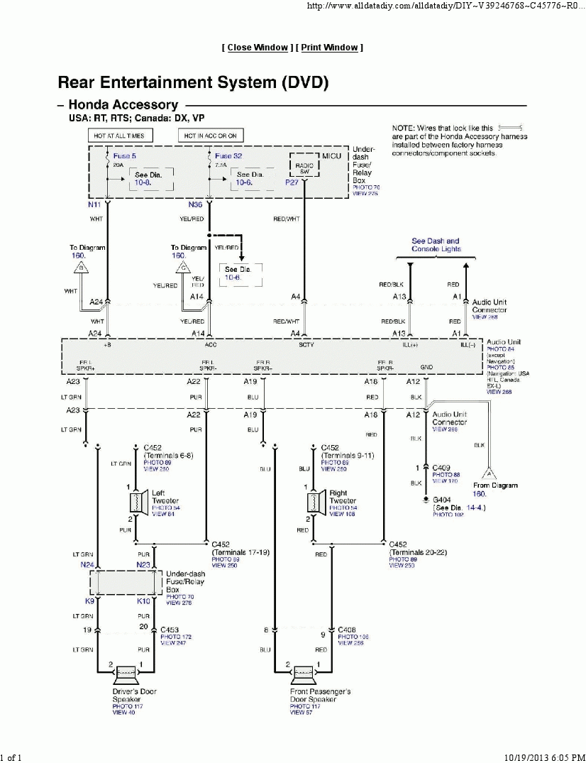 2014 Honda Crv Radio Wiring Schematic Somurich