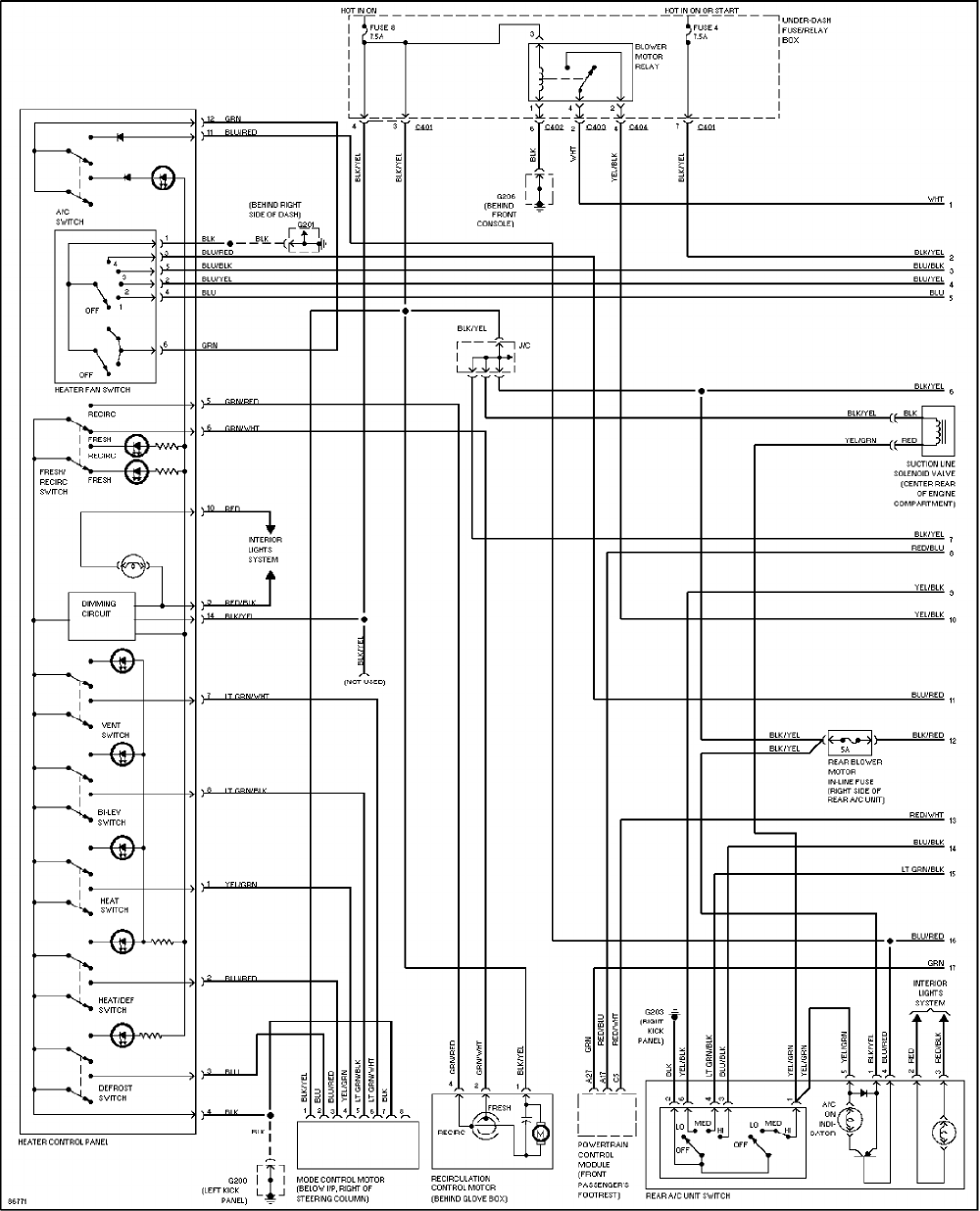 28 Honda Odyssey Wiring Diagram Wire Diagram Source Information