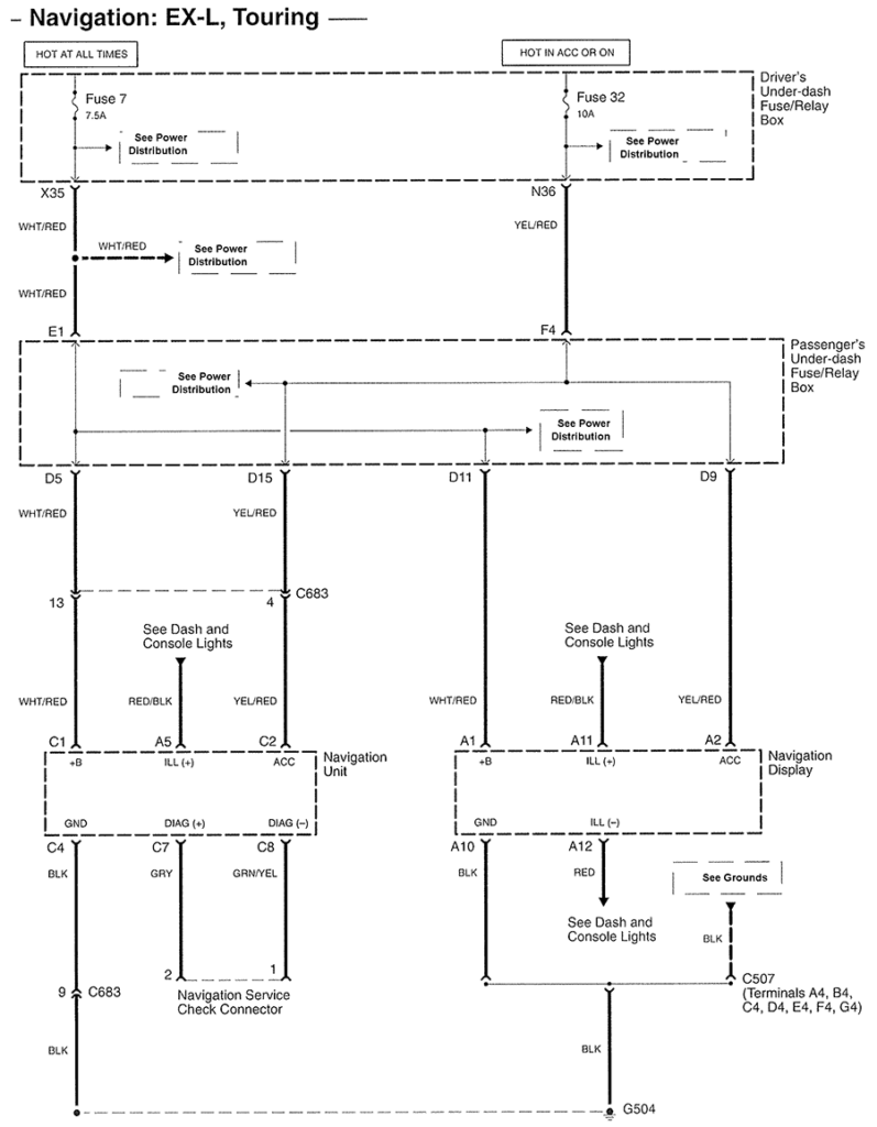 35 2007 Honda Odyssey Fuse Box Diagram Wire Diagram Source Information