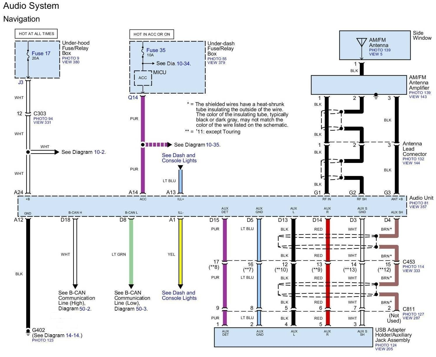 49 2007 Honda Civic Radio Wiring Harness Wiring Diagram Plan