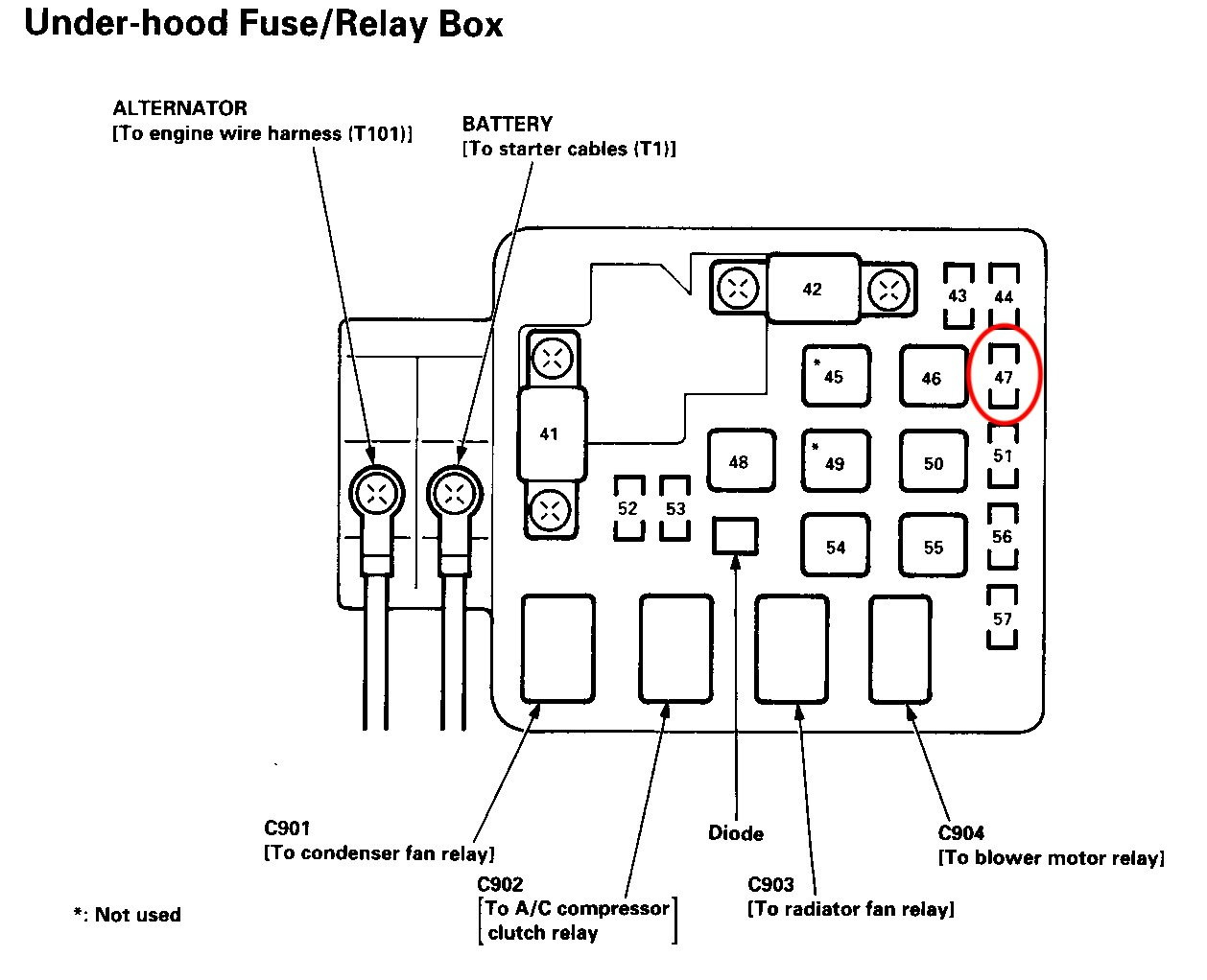 51 1997 Honda Civic Radio Wiring Diagram Wiring Diagram Plan