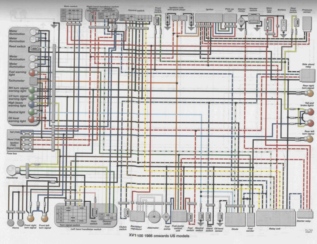 86 Vt 1100 Wiring Diagram Wiring Library