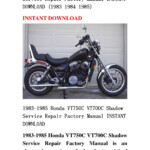 89 Honda Shadow Manual Download Countyellow