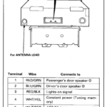 94 Accord Radio Wiring Diagram Cant Find The Right One Honda Tech