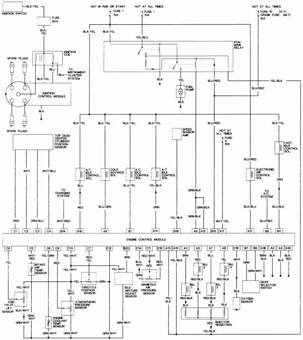 94 Civic Stereo Wiring Diagram 94 Honda Civic Ex Radio Wiring Diagram