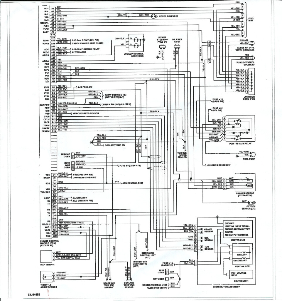 94 Honda Accord Radio Wiring Diagram 94 Accord Power Antenna Wiring 