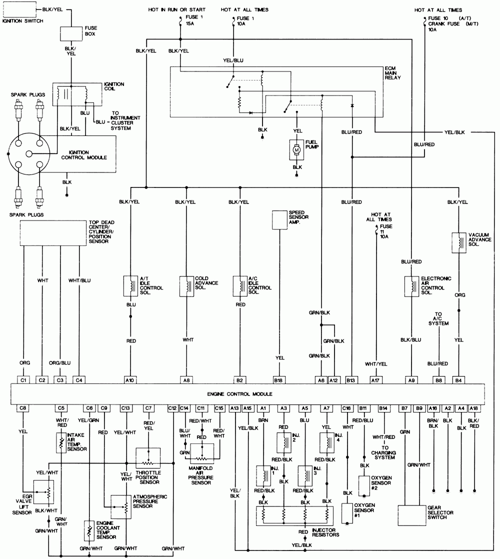 97 Honda Civic Radio Wiring Harness Schematic And Wiring Diagram