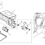 CD Player Attachment Monitor Display Audio 2019 Honda Passport 5