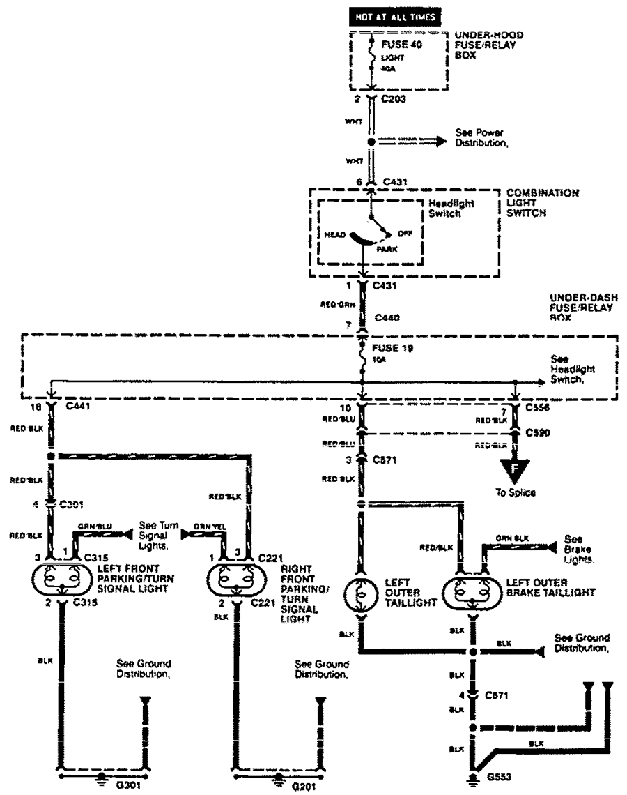  DIAGRAM 1997 Honda Accord Tail Lights Wiring Diagram FULL Version HD 