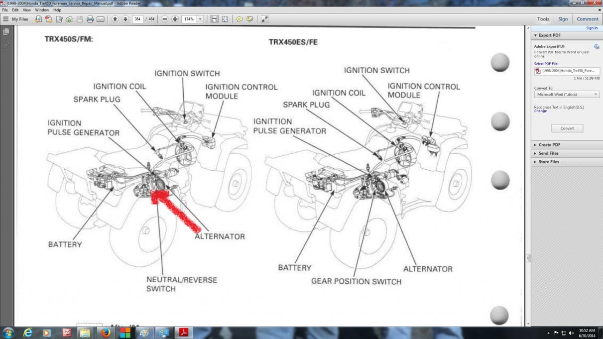 DIAGRAM 2004 Honda Foreman Wiring Diagram FULL Version HD Quality