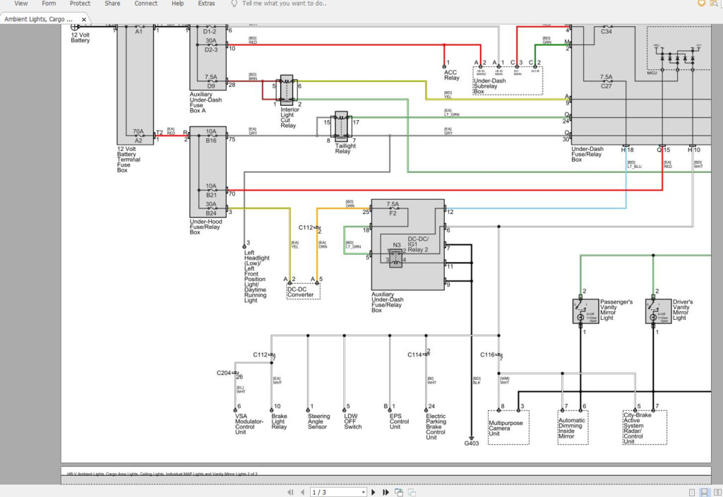 DOWNLOAD DIAGRAM 2016 Honda Hrv Wiring Diagram HD Version LAWIRING 