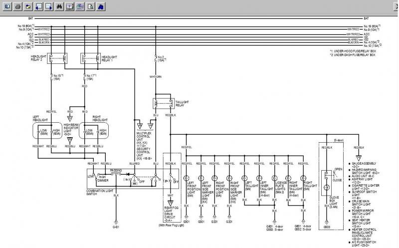 Headlight Wiring Diagram Honda Tech Honda Forum Discussion