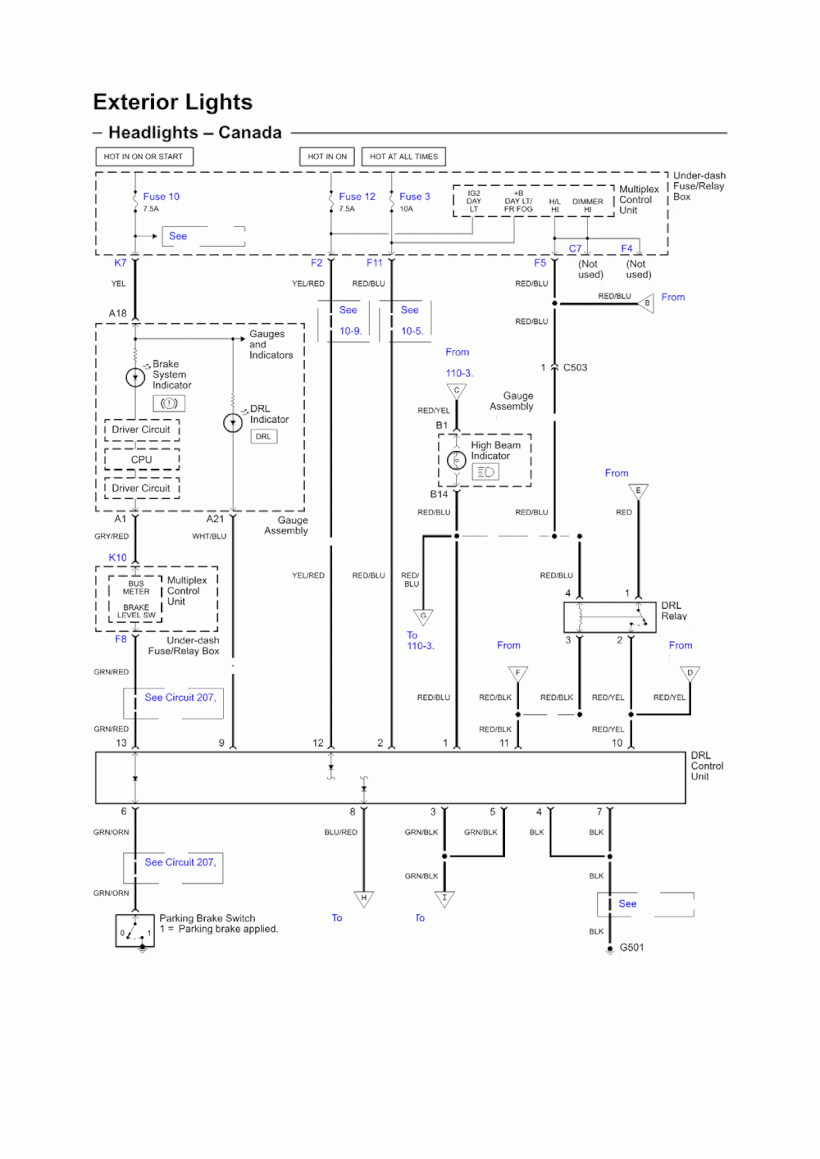 HONDA CR V Wiring Diagrams Car Electrical Wiring Diagram