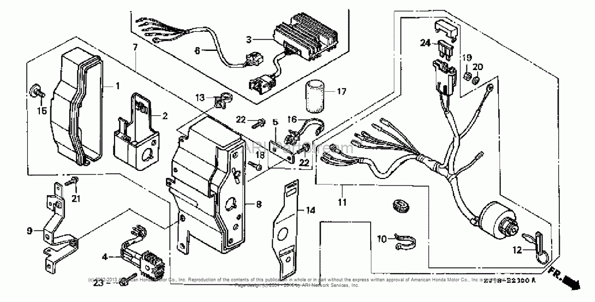 Honda Gx620 Ignition Switch Wiring Diagram Wiring Diagram And Schematic