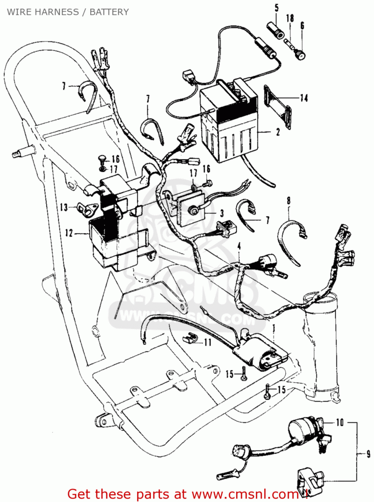 Honda Sl70 Wiring Diagram