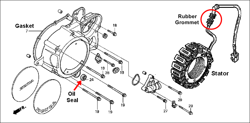 Honda Wiring Honda Shadow Vt1100 Wiring Diagram And Electrical System 