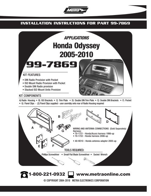 Metra 70 1721 Wiring Diagram Wiring Diagram Schemas