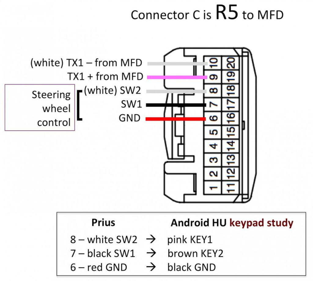 Nissan Frontier Radio Steering Wheel Control Wiring Diagram Schematic 