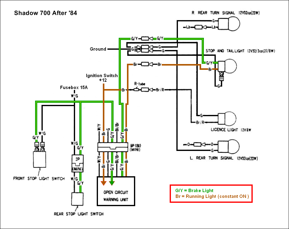 Tail Light Is Out Page 2 Honda Shadow Forums Shadow Motorcycle