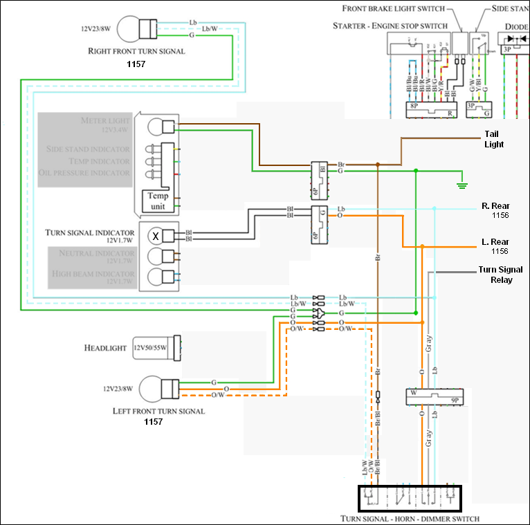 Turn Signal Problem Page 4 Honda Shadow Forums Shadow Motorcycle 