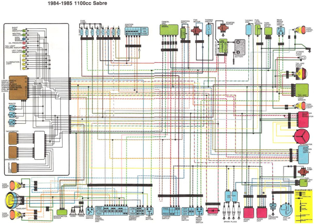  TZ 7299 Honda Shadow 1100 Also 1994 Honda Shadow 1100 Wiring Diagram 