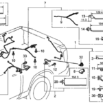Wire Harness 2018 Honda Ridgeline 4 Door RTL AWD KA 6AT