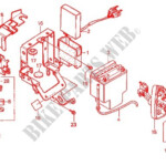 WIRE HARNESS BATTERY For Honda VT 1100 SHADOW 1990 HONDA Motorcycles